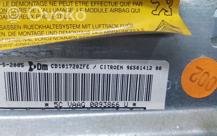 Citroen C5 Polviturvatyyny 9650141200