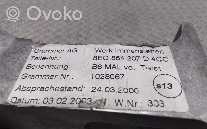 Audi A4 S4 B6 8E 8H Accoudoir 8E0864207D