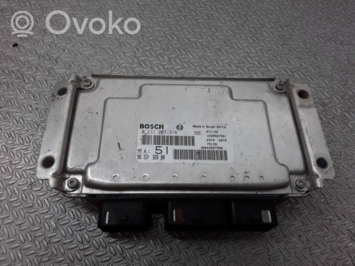 Citroen Xsara Picasso Variklio valdymo blokas 0261207318