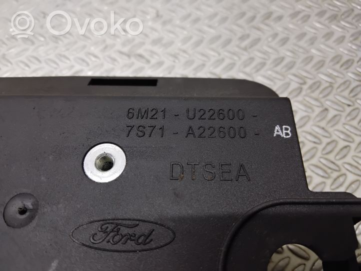 Ford Mondeo MK IV Klamka wewnętrzna drzwi tylnych 6M21U22600