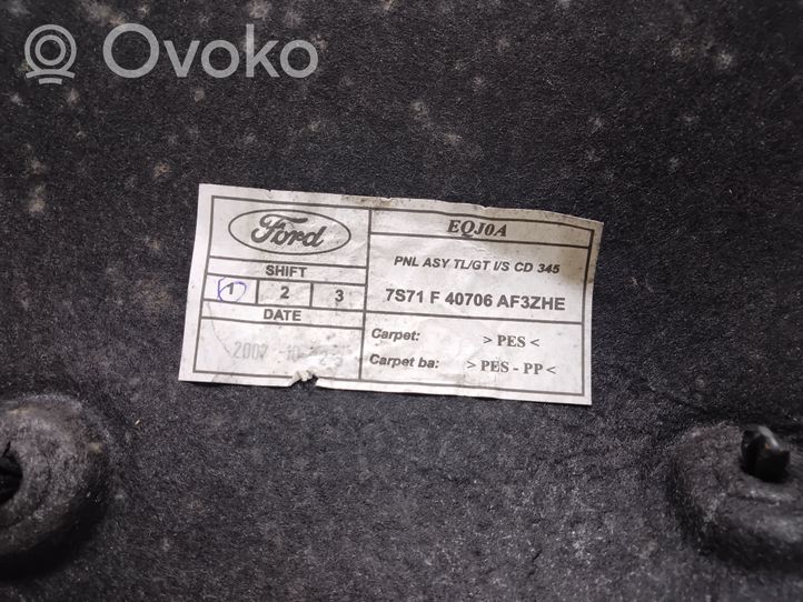 Ford Mondeo MK IV Poszycie / Tapicerka tylnej klapy bagażnika 7S71F40706