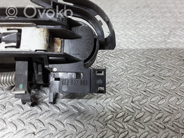 Audi A6 S6 C6 4F Klamka zewnętrzna drzwi przednich 4F0837886