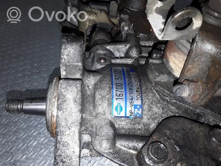 Nissan Almera Polttoaineen ruiskutuksen suurpainepumppu 1670057J21