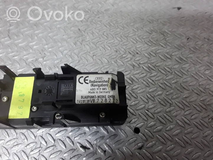 Audi A6 S6 C5 4B GPS-navigaation ohjainlaite/moduuli 4B0919885