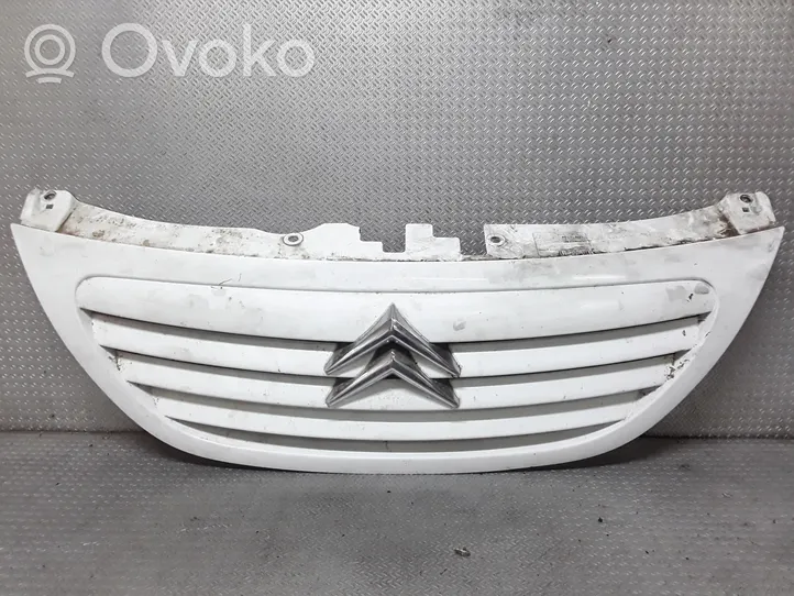 Citroen C3 Grille calandre supérieure de pare-chocs avant 9647156577