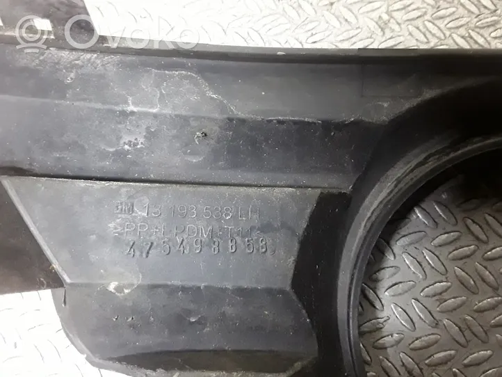 Opel Meriva A Mascherina/griglia fendinebbia anteriore 13193538