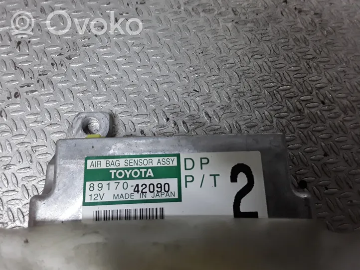 Toyota RAV 4 (XA20) Oro pagalvių valdymo blokas 8917042090