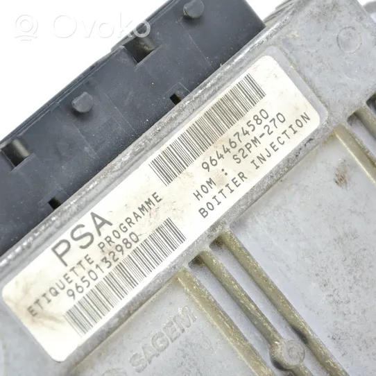 Citroen Xsara Picasso Kit calculateur ECU et verrouillage 9650132980