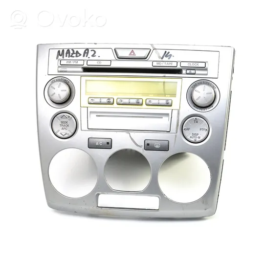 Mazda 2 Radio/CD/DVD/GPS-pääyksikkö 4M7118K876AA