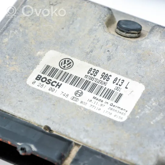 Seat Arosa Kit calculateur ECU et verrouillage 038906013L