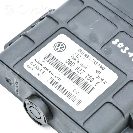 Volkswagen Touareg I Module de contrôle de boîte de vitesses ECU 09D927750E