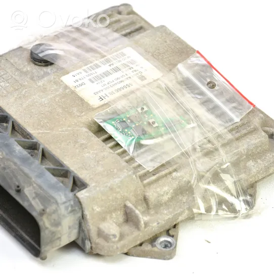 Opel Astra H Komputer / Sterownik ECU i komplet kluczy 55566038