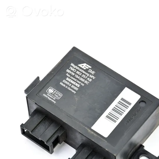 Ford Galaxy Komputer / Sterownik ECU i komplet kluczy 028906021HC