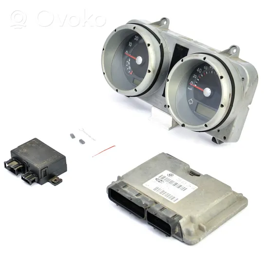 Volkswagen Lupo Engine ECU kit and lock set 036906034CG