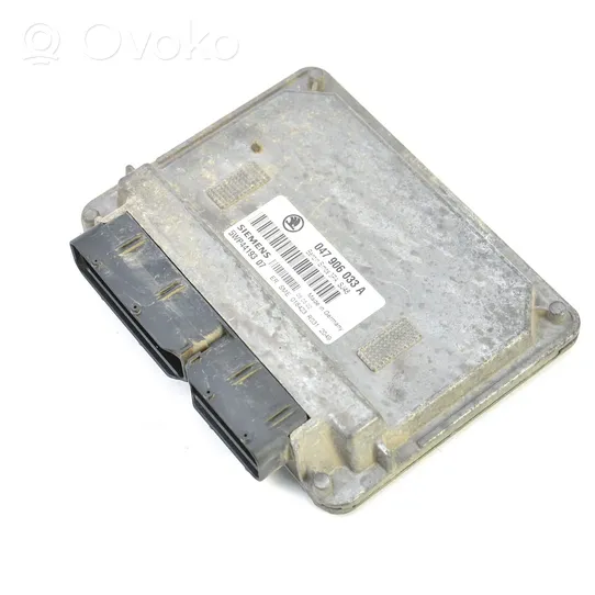 Skoda Fabia Mk1 (6Y) Komputer / Sterownik ECU i komplet kluczy 047906033A