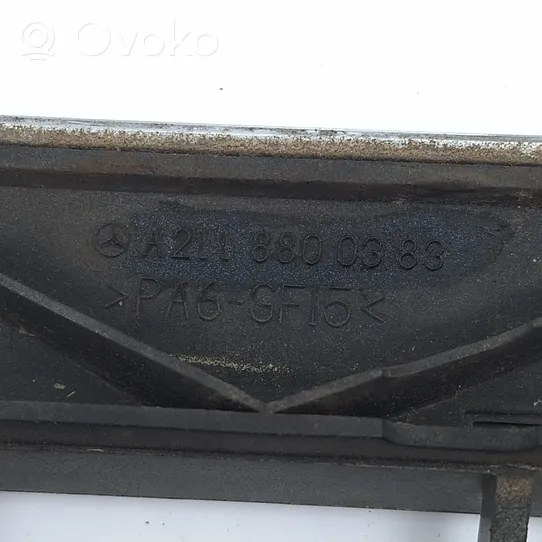 Mercedes-Benz E W211 Maskownica / Grill / Atrapa górna chłodnicy A2118800383