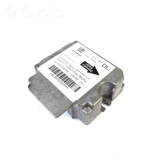 Opel Astra G Module de contrôle airbag 5WK42977