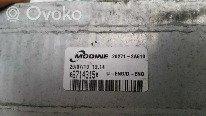 Hyundai i30 Refroidisseur intermédiaire 282712A610