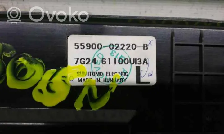 Toyota Auris E180 Ilmastoinnin ohjainlaite 7G2461100V13A