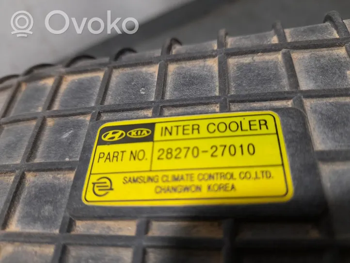 Hyundai Elantra Chłodnica powietrza doładowującego / Intercooler 2827027010