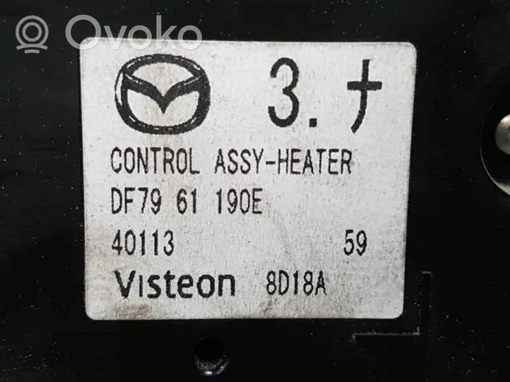 Mazda 2 Panel klimatyzacji DF7961190E
