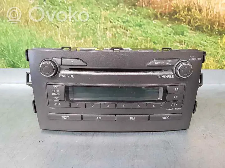 Toyota Auris E180 Panel / Radioodtwarzacz CD/DVD/GPS 8612002521
