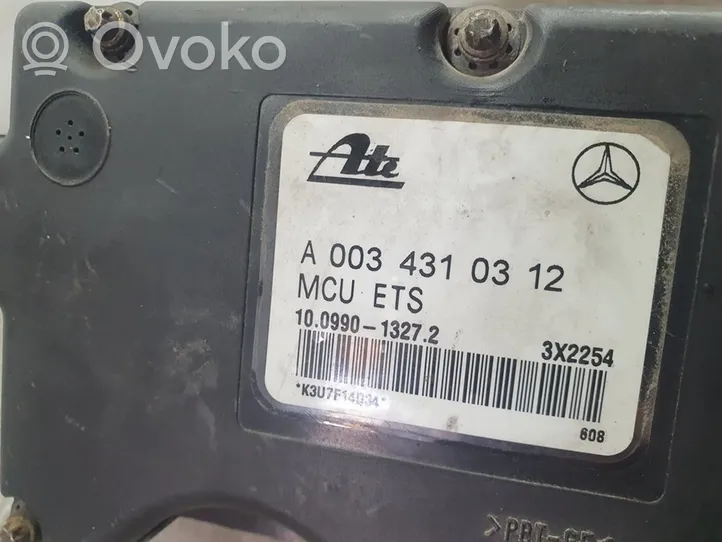Mercedes-Benz CLK A208 C208 Pompe ABS A0034310312