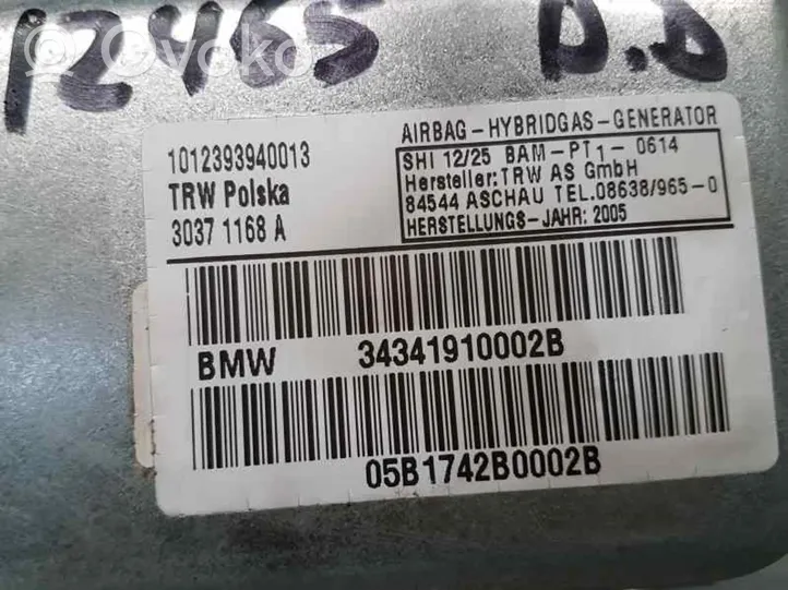 BMW 3 E90 E91 Poduszka powietrzna Airbag boczna 34341910002B