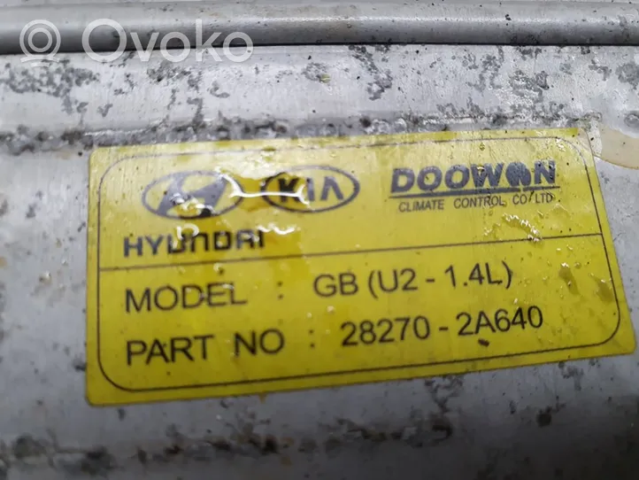 Hyundai i20 (GB IB) Refroidisseur intermédiaire 282702A640