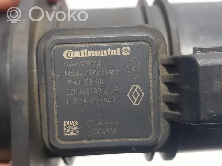 Renault Kangoo II Измеритель потока воздуха 8200651315B