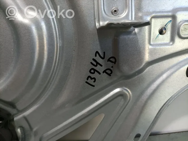 Hyundai ix35 Rear door window regulator with motor 834802Y010