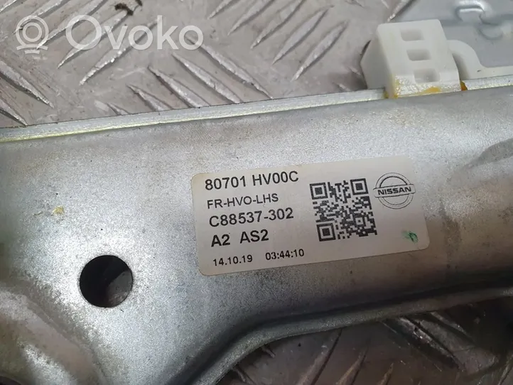 Nissan Qashqai Alzacristalli della portiera anteriore con motorino 80701HV00C