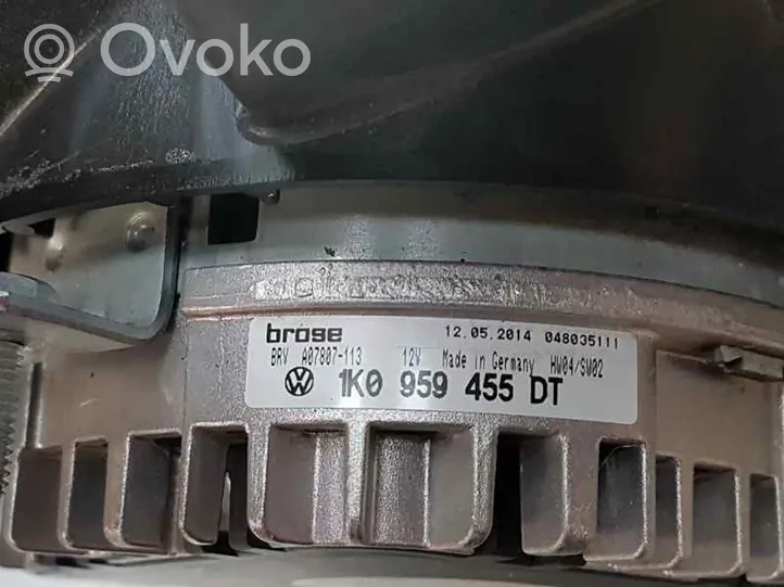 Volkswagen Tiguan Elektryczny wentylator chłodnicy 1K0959455DT