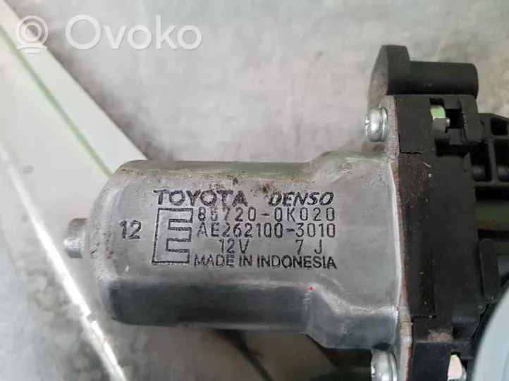 Toyota Hilux (AN10, AN20, AN30) Mécanisme lève-vitre de porte arrière avec moteur 857200K020