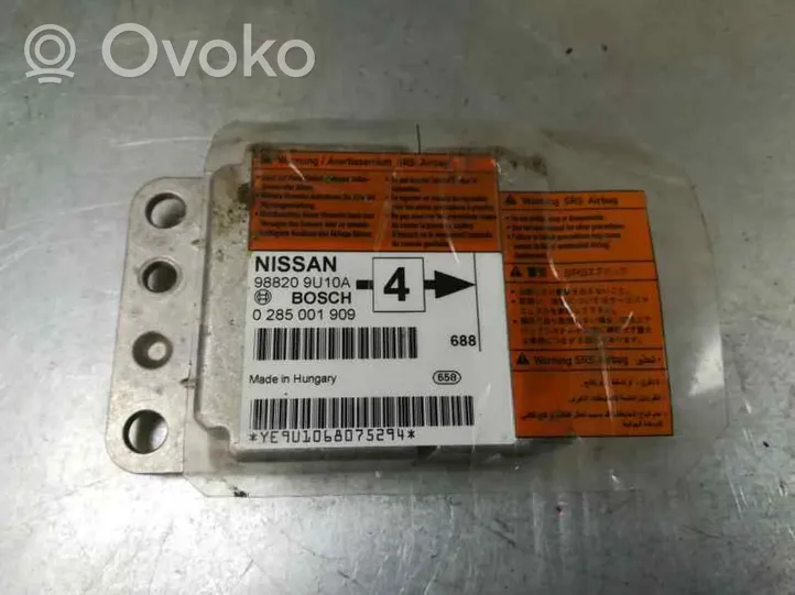 Nissan Note (E11) Drošības spilvenu komplekts ar paneli 