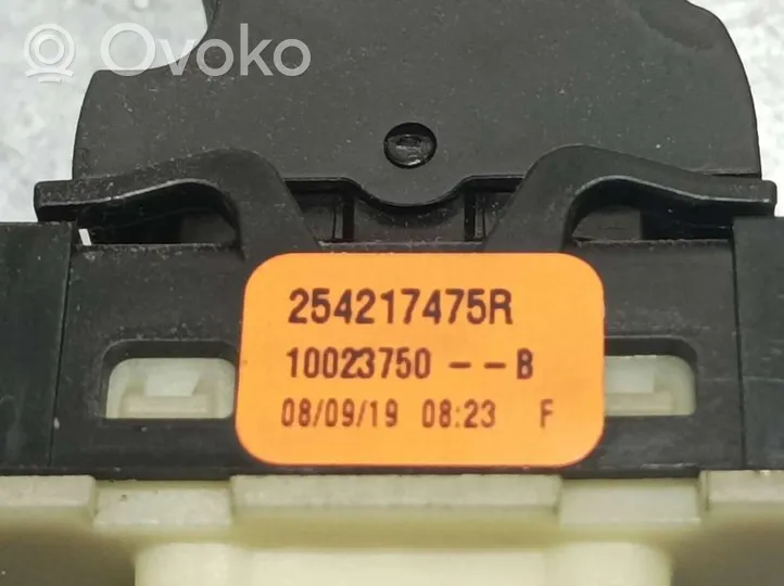 Dacia Dokker Interruttore di controllo dell’alzacristalli elettrico 254217475R