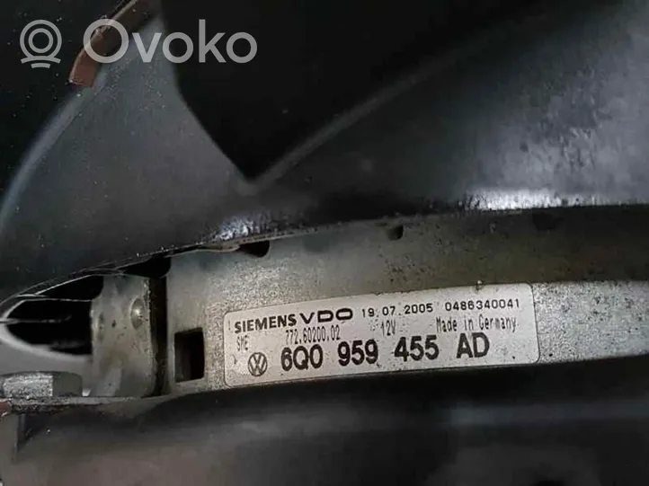 Skoda Fabia Mk1 (6Y) Elektrinis radiatorių ventiliatorius 6Q0959455AD