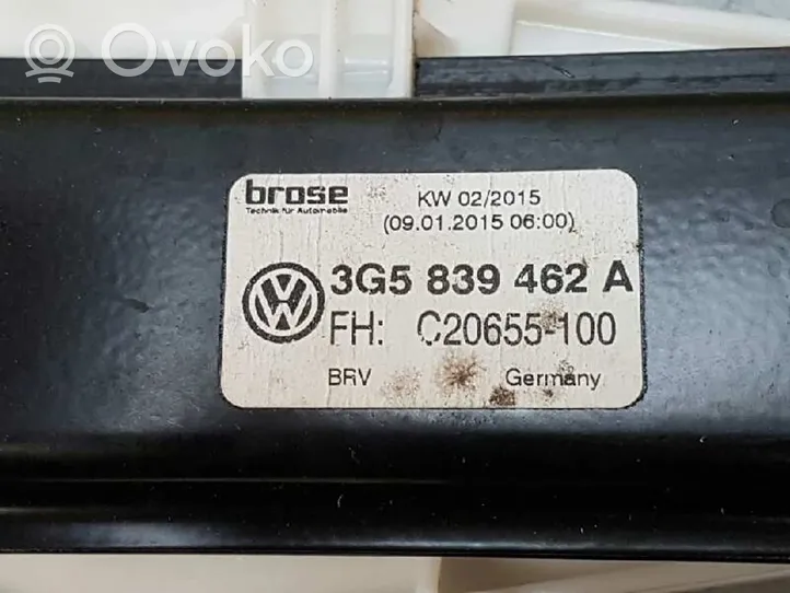 Volkswagen PASSAT B8 Alzacristalli della portiera posteriore con motorino 3G5839462A