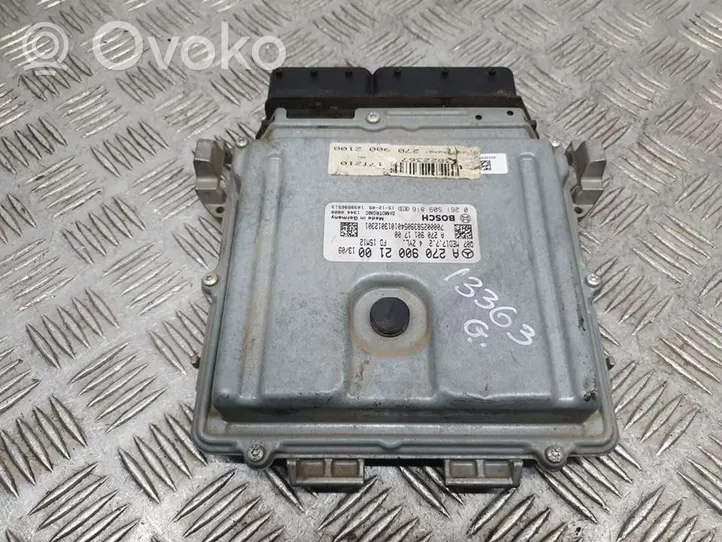 Mercedes-Benz B W246 W242 Variklio valdymo blokas A2709002100