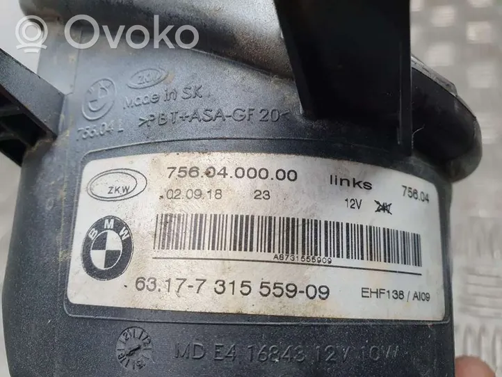 BMW 1 F20 F21 Światło przeciwmgłowe przednie 6317731555909