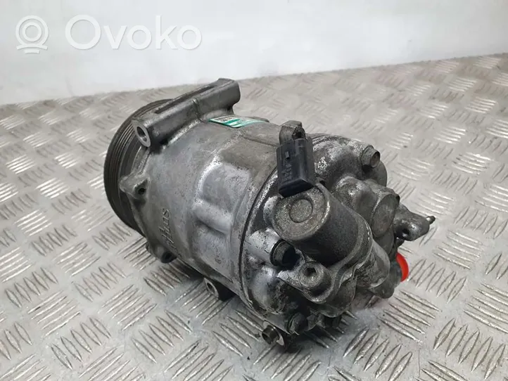 Peugeot 407 Air conditioning (A/C) compressor (pump) 9656574080