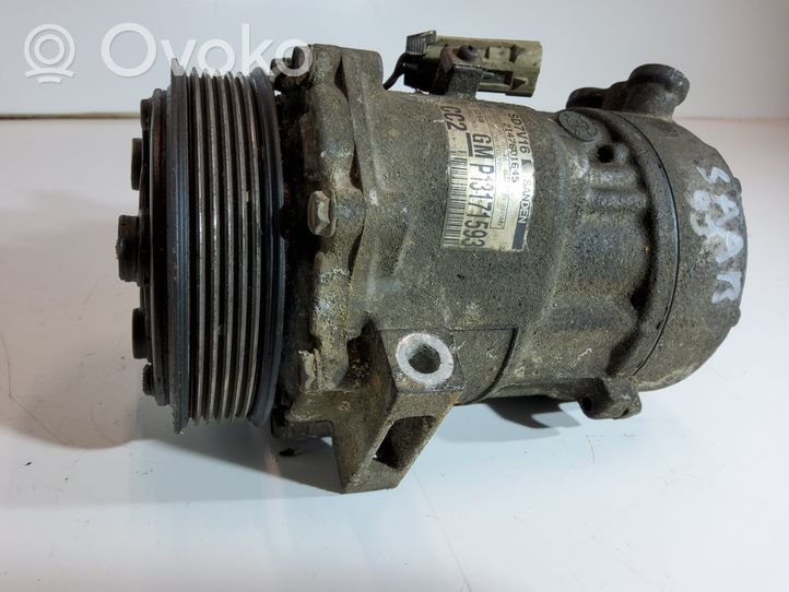 Saab 9-3 Ver2 Compresseur de climatisation P13171593