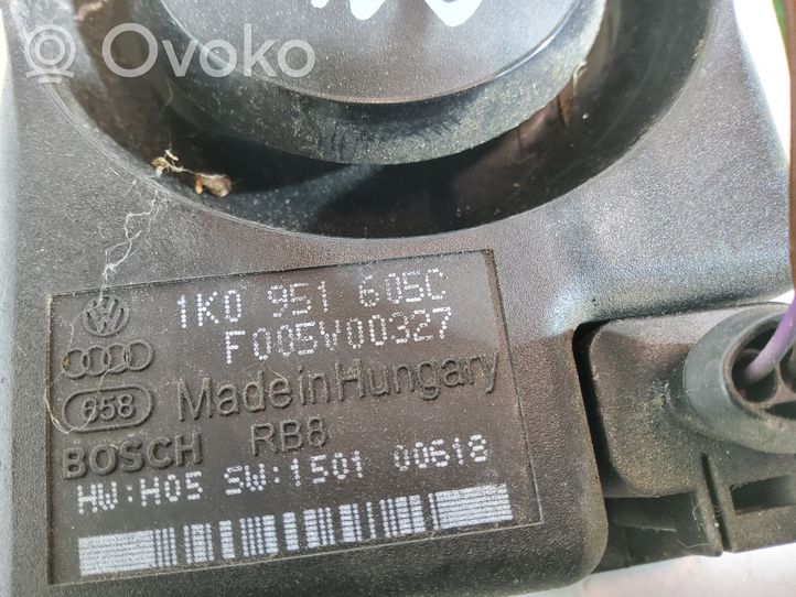 Audi A3 S3 8P Alarmes antivol sirène 1K0951605C