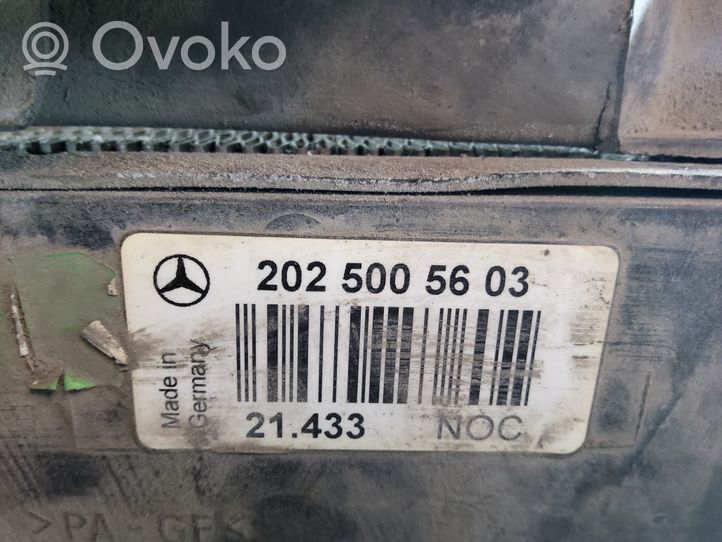 Mercedes-Benz C W203 Комплект радиатора 2025005603