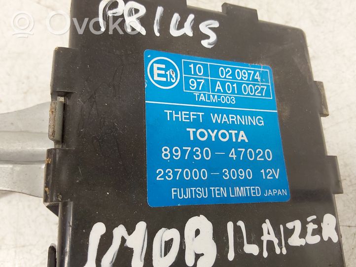 Toyota Prius (NHW20) Imobilaizerio valdymo blokas 8973047020