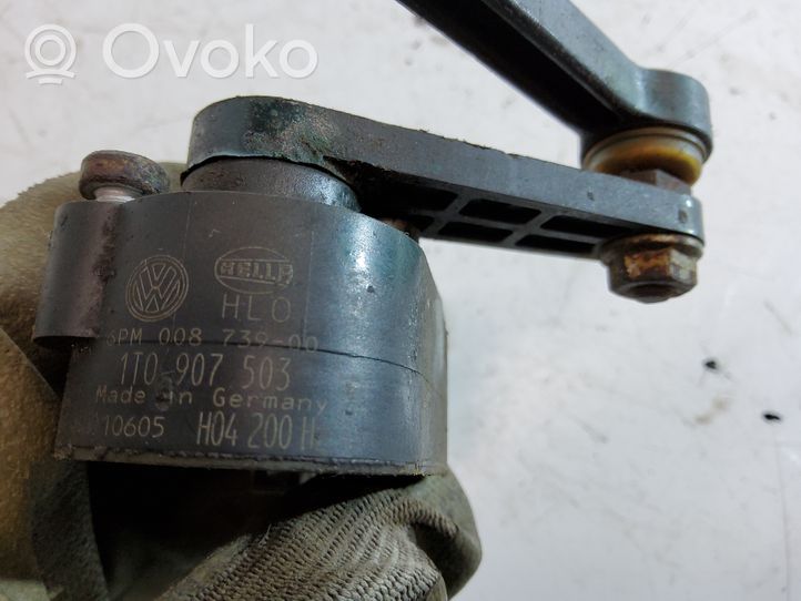 Volkswagen Touareg I Rear air suspension level height sensor 1T0907503