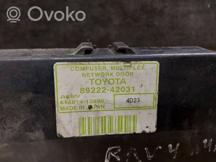 Toyota RAV 4 (XA40) Centralina/modulo portiere 8922242031