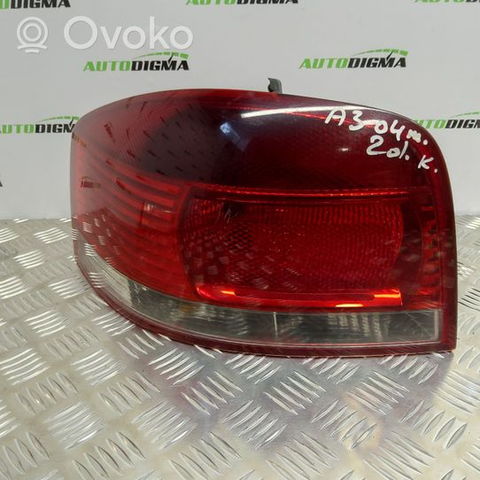 Audi A3 S3 8P Rear/tail lights 8P0945095A024S