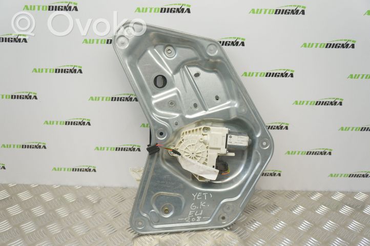 Skoda Yeti (5L) Elektryczny podnośnik szyby drzwi tylnych 5L0839401A