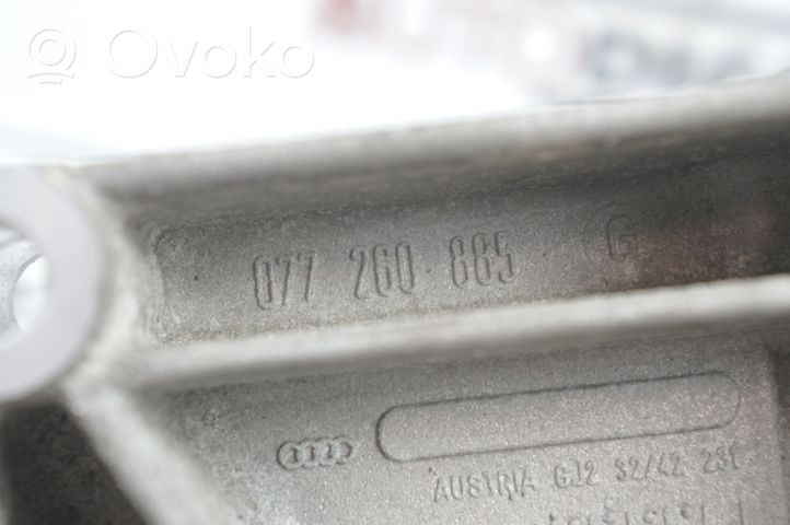 Audi A6 S6 C5 4B Ohjaustehostimen pumpun kannake 077260885